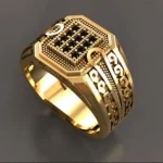 تولید انواع انگشتر طلا روس مردانه و زنانه
