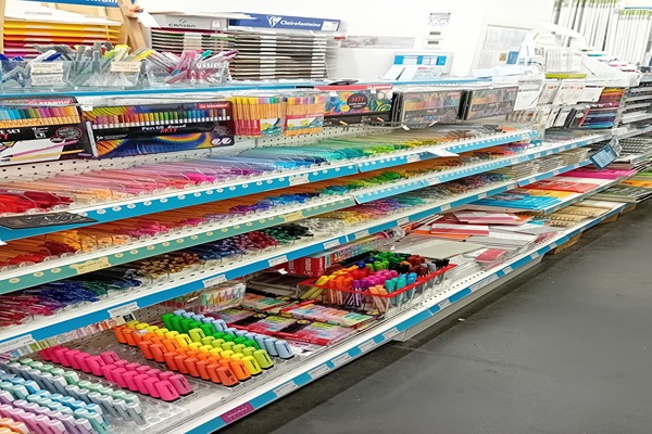 محصولات متنوع لوازم تحریر گلبرگ شامل نوشت‌افزار آموزشی و اداری